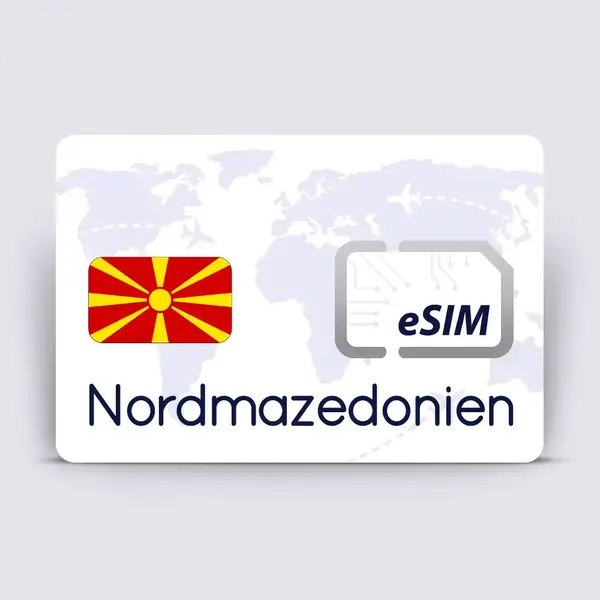 NORDMAZEDONIEN eSIM-Plan