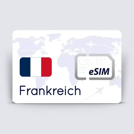 FRANKREICH eSIM-Plan