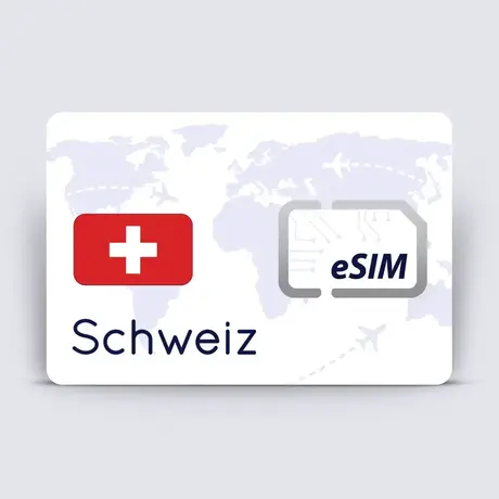 SCHWEIZ eSIM-Plan