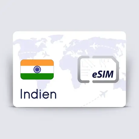 INDIEN eSIM-Plan