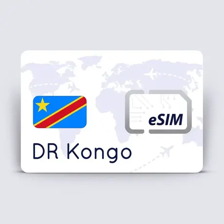 DR KONGO eSIM-Plan