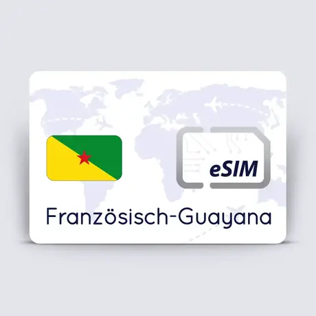 FRANZÖSISCH-GUAYANA eSIM-Plan