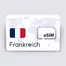 FRANKREICH eSIM-Plan