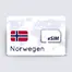 NORWEGEN eSIM-Plan