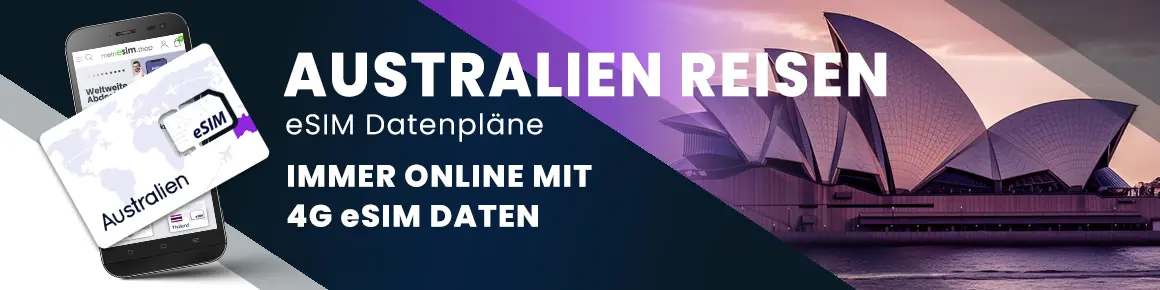 eSim-Datenpläne für Australien